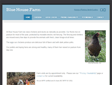 Tablet Screenshot of blue-house-farm.com